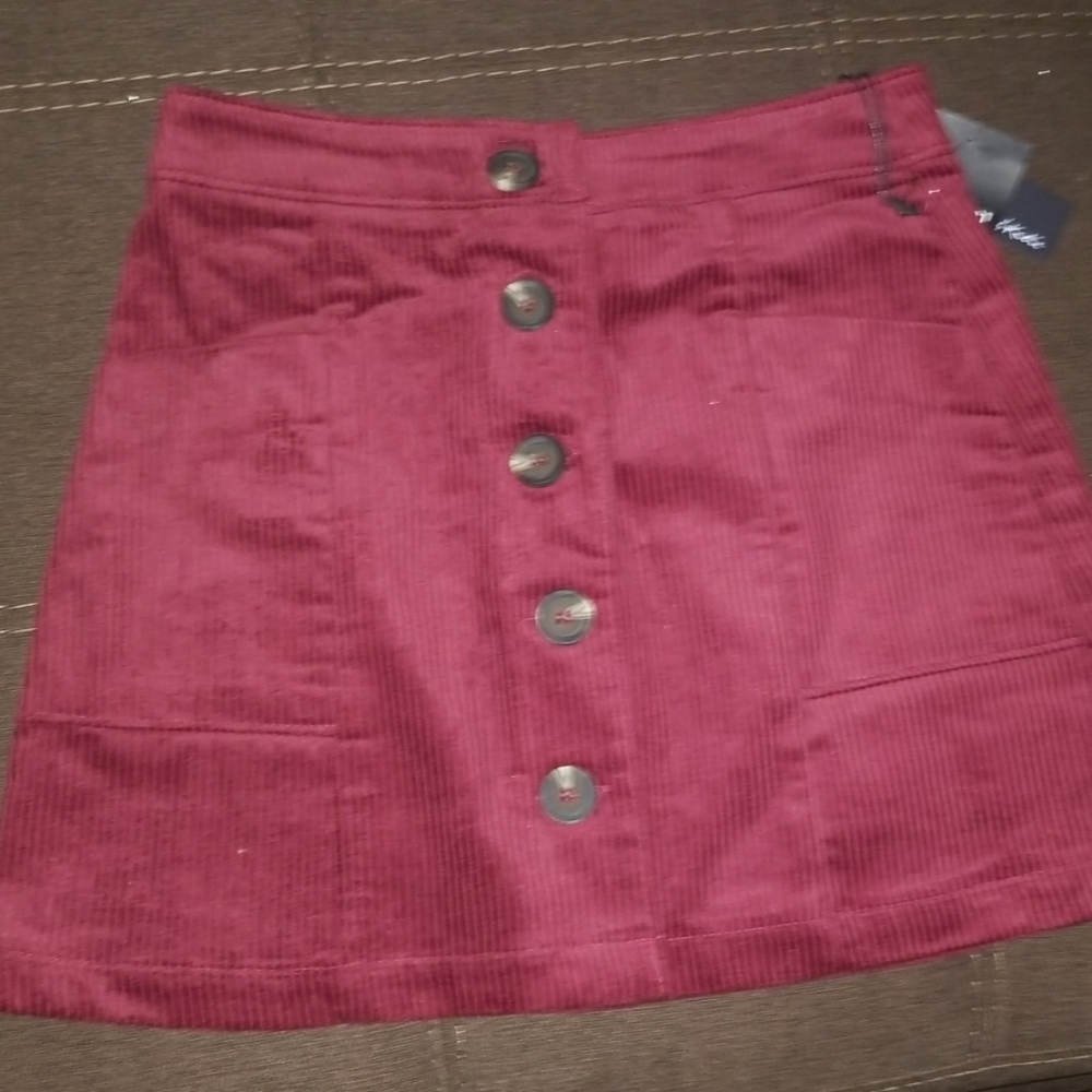 Courdoroy Mini Skirt